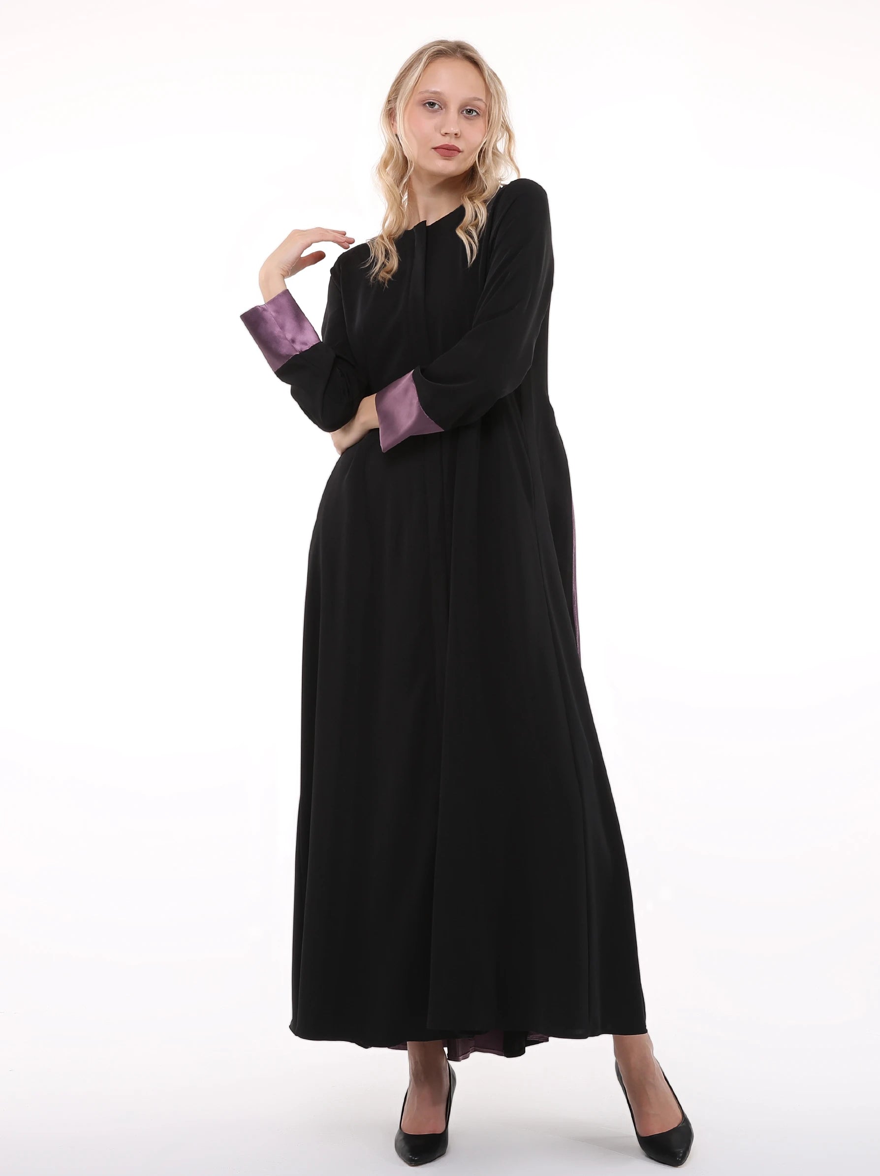 Long top sleeve abaya
