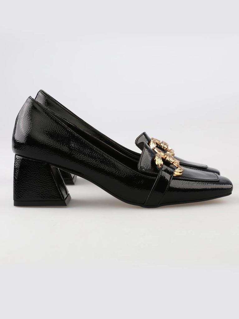 black block heels
