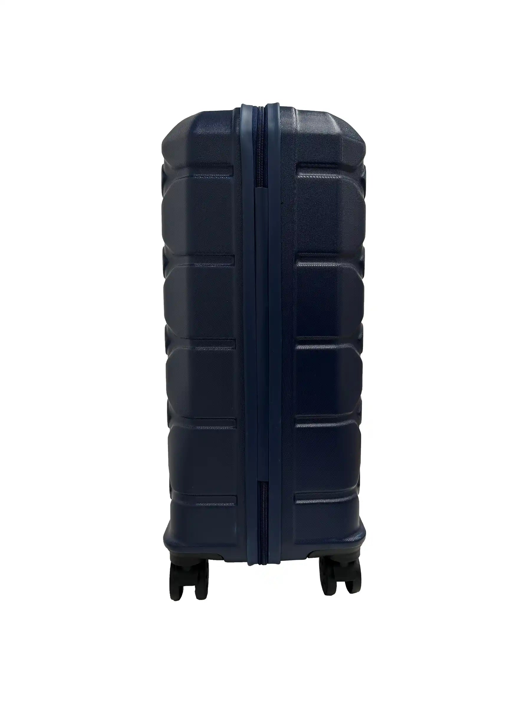 jasmin navy medium suitcase with wheels