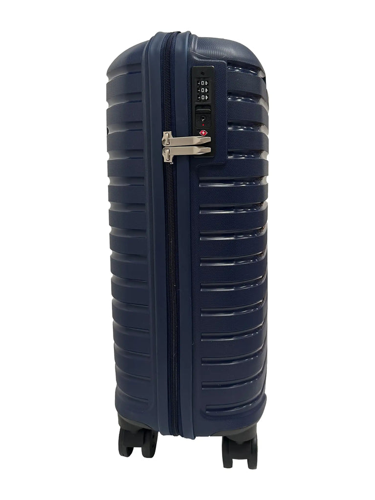 navy cabin suitcase uk