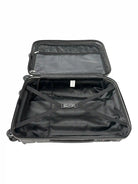 dark grey medium suitcase