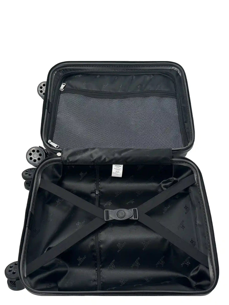 Vague Dark grey medium suitcase uk
