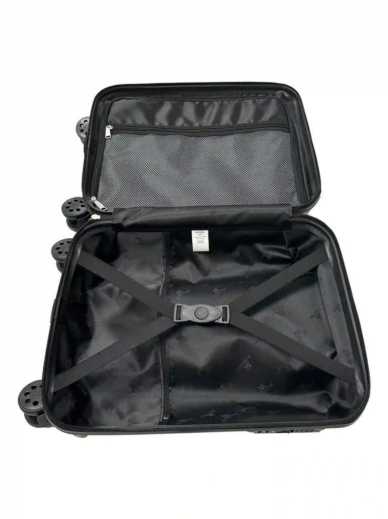 Jasmin medium dark grey suitcase