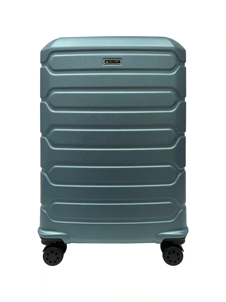 green large suitcase