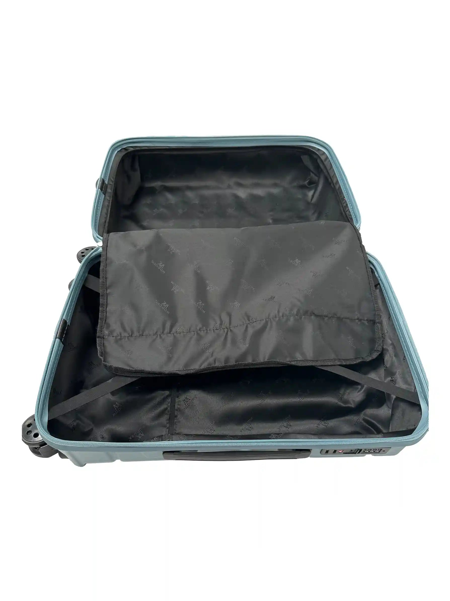 jasmin green medium suitcase