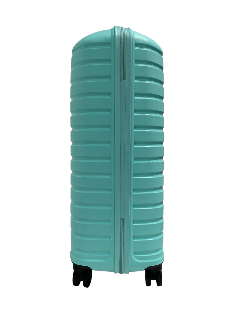 Green luggage suitcase