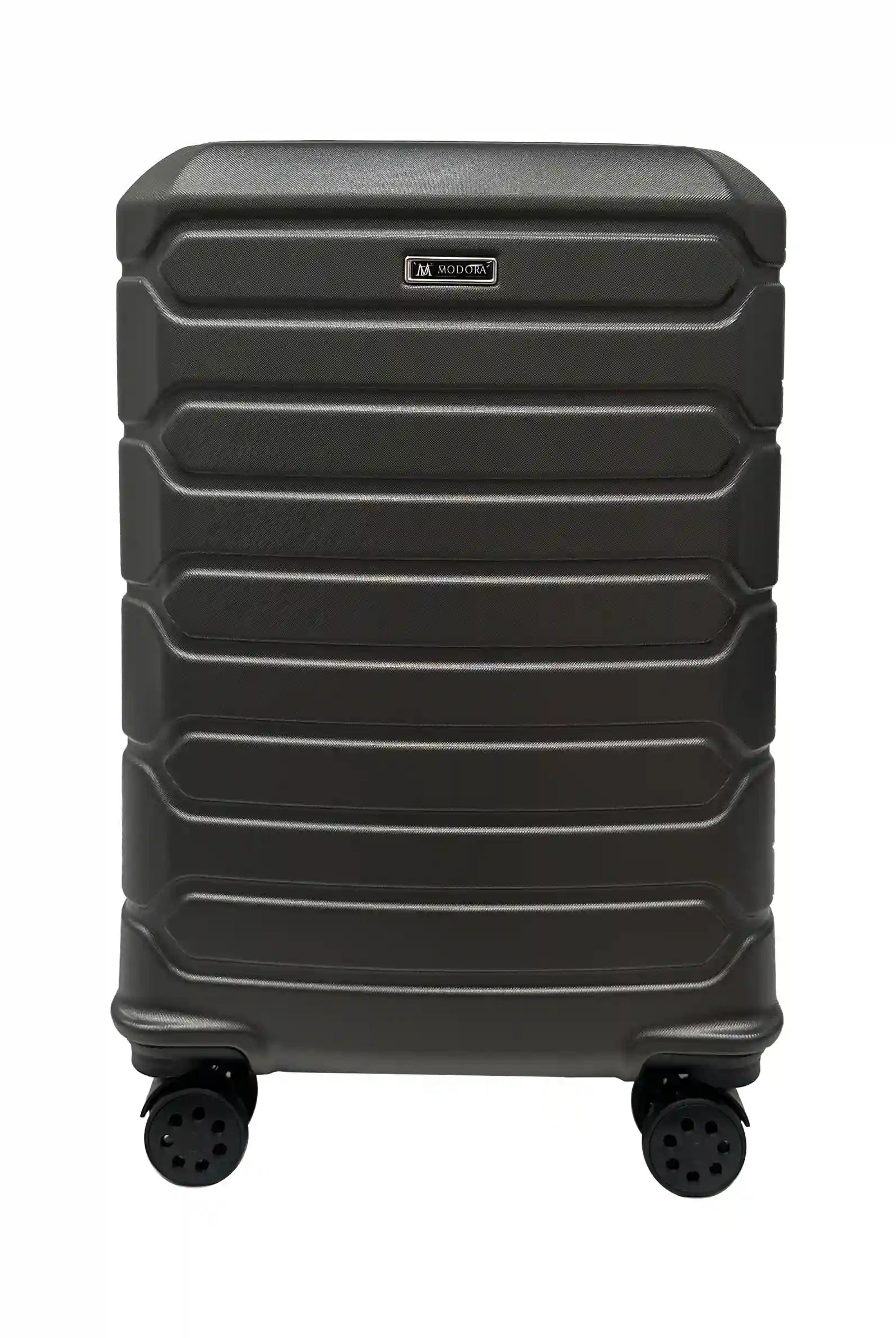 grey medium suitcase