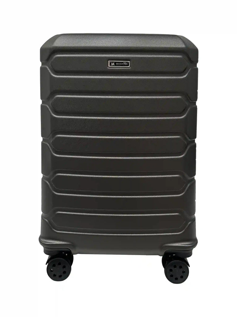 grey medium suitcase