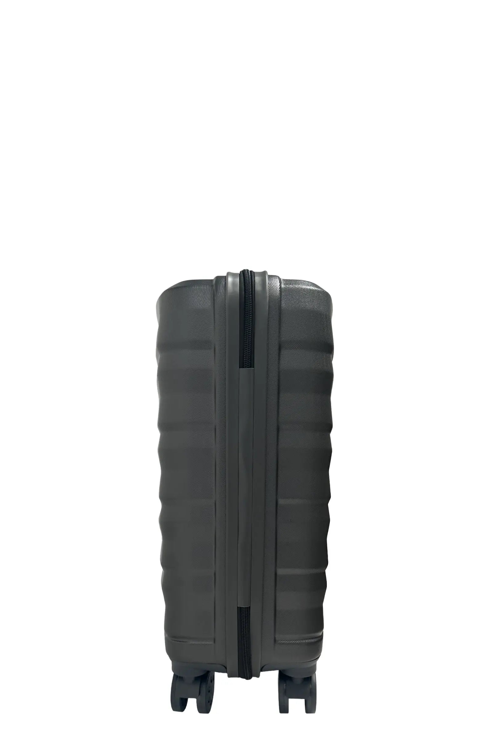 Dark grey suitcases