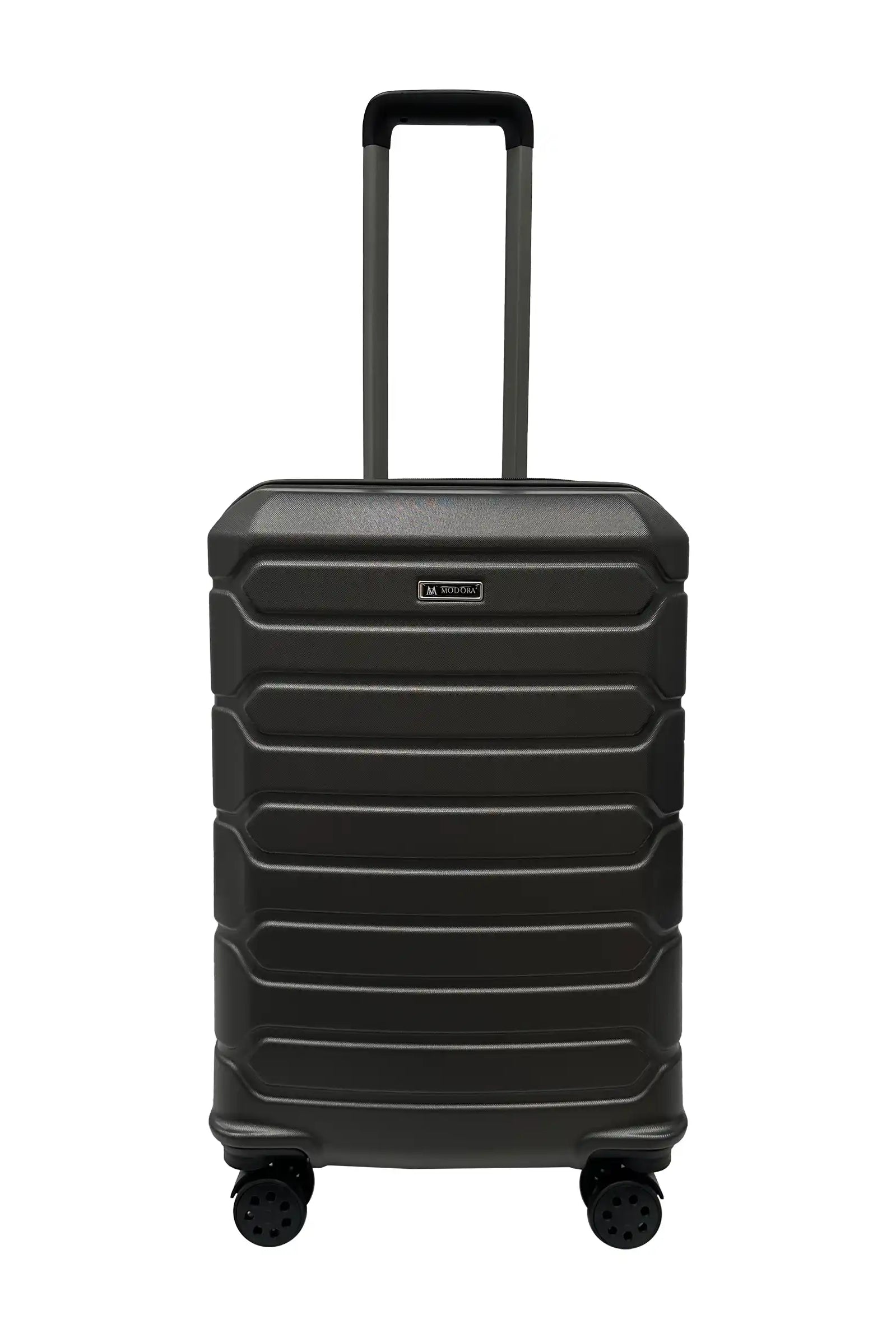 medium grey suitcase