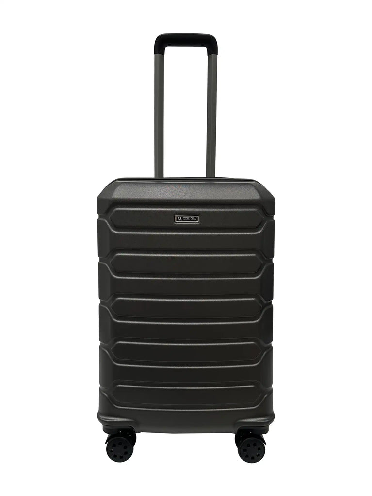 medium grey suitcase