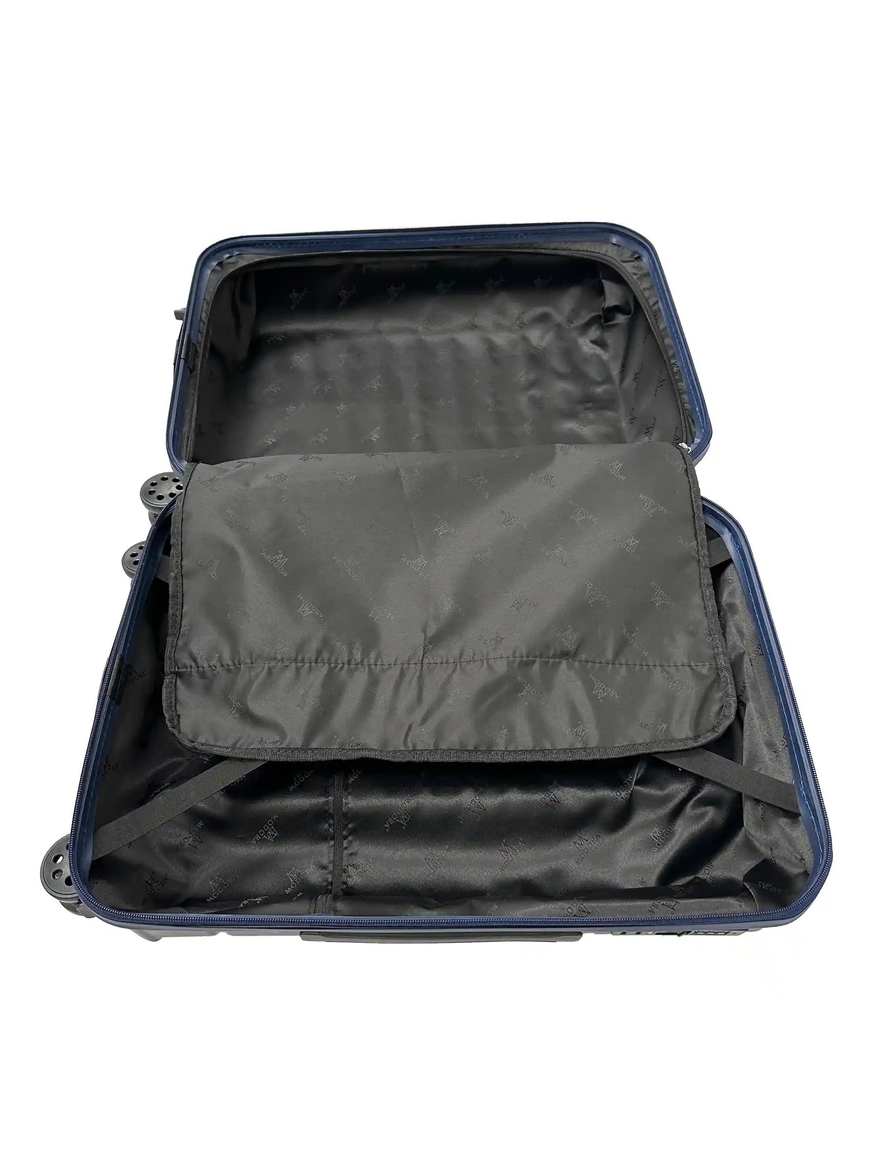 navy medium suitcase uk