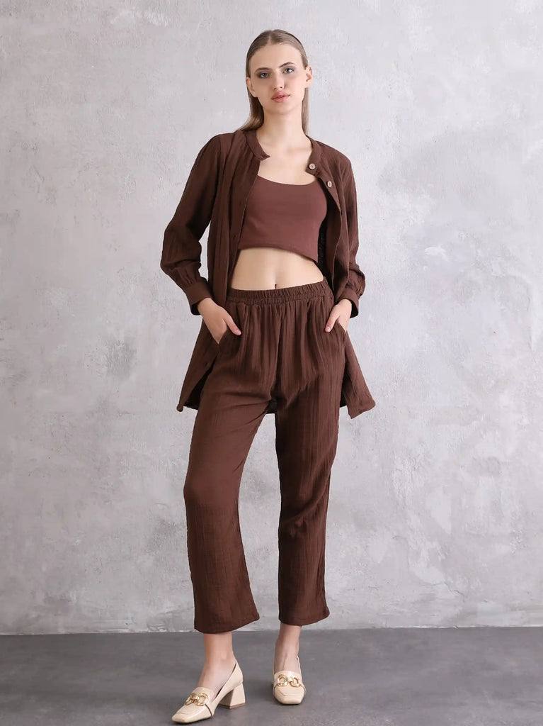 brown co ord