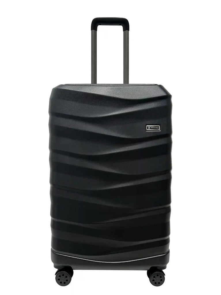 black luggage