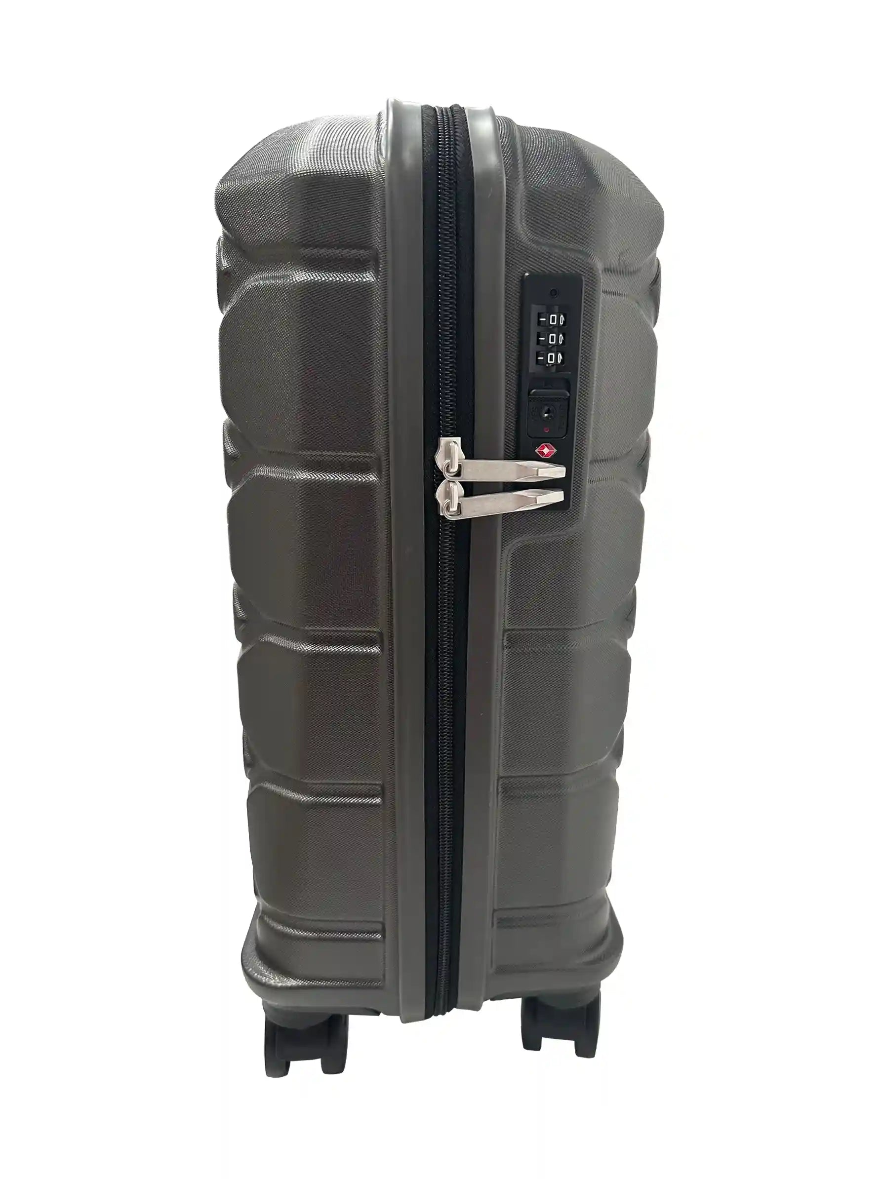 Modora Jasmin Dark Grey Cabin Suitcase Grey Suitcase Modora UK