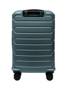 medium green suitcase