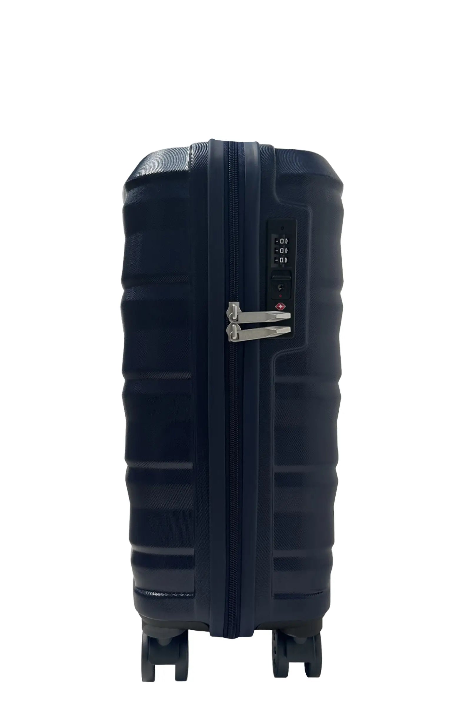 Navy hard shell medium size Suitcase