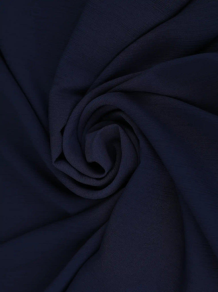 Navy blue head scarf