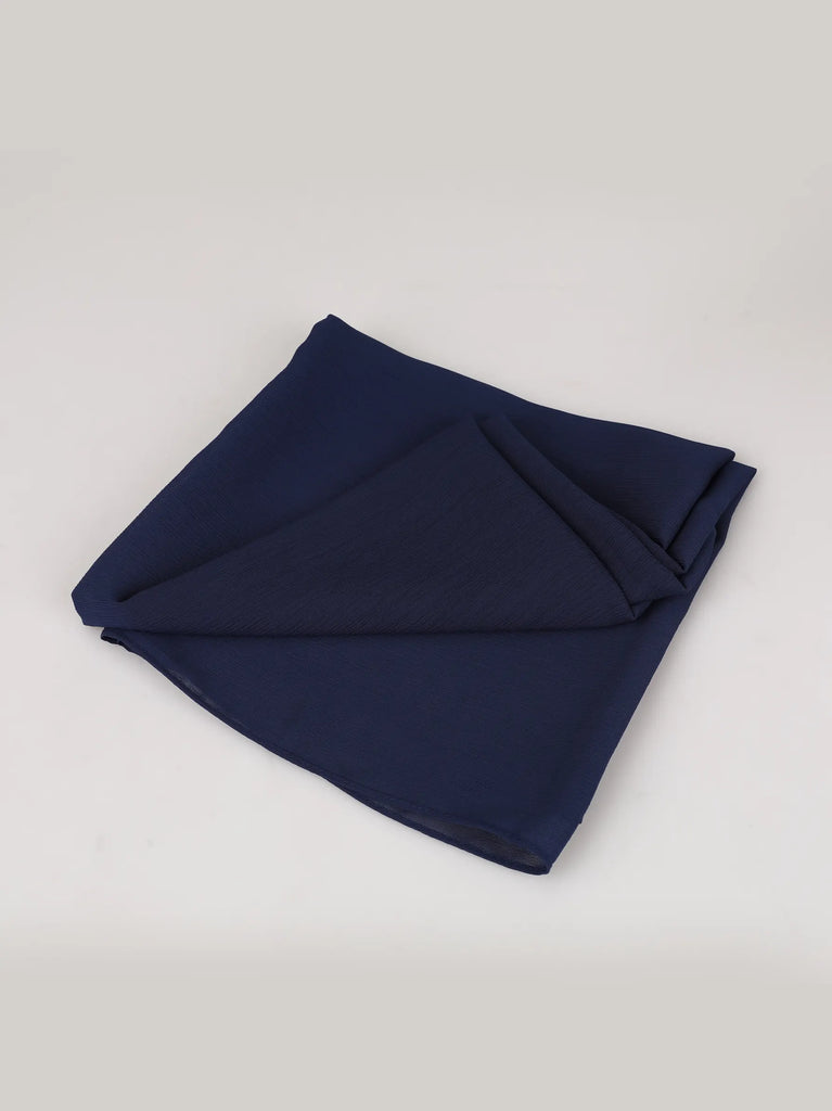 Navy blue hijab