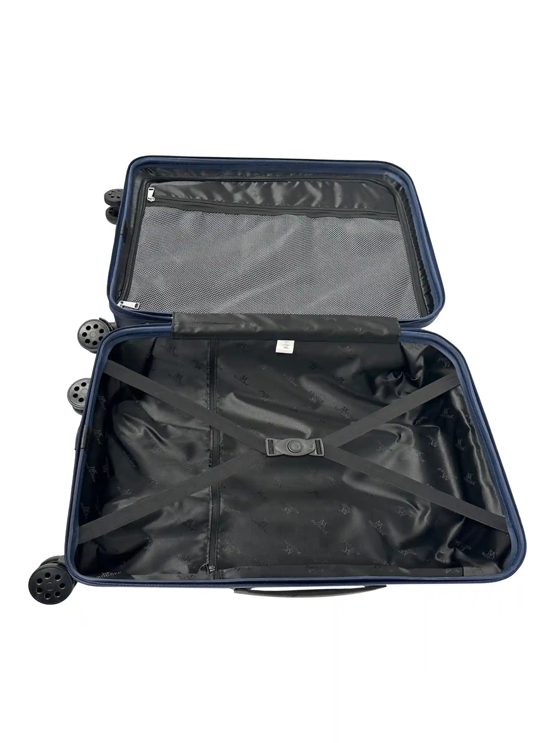 navy suitcase uk