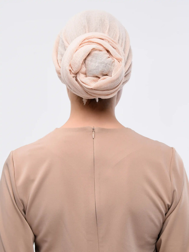 Nude head scarf
