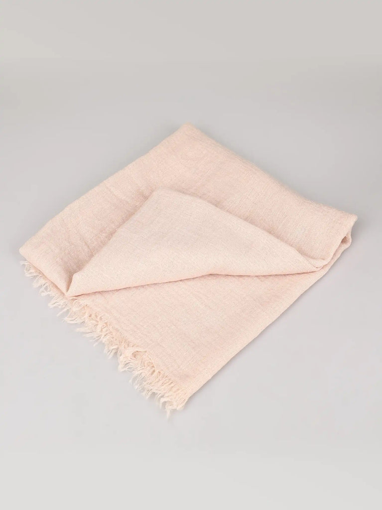 Nude wrap scarf