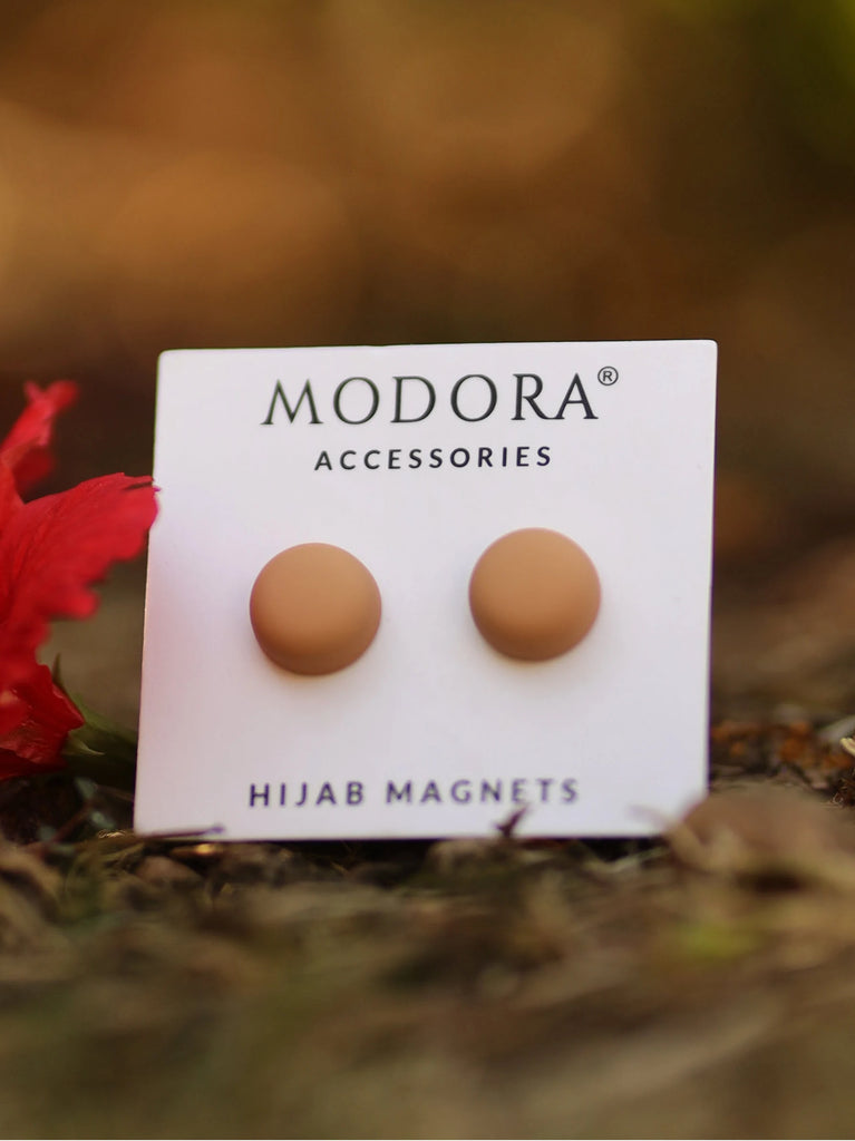 Peach Hijab Magnet