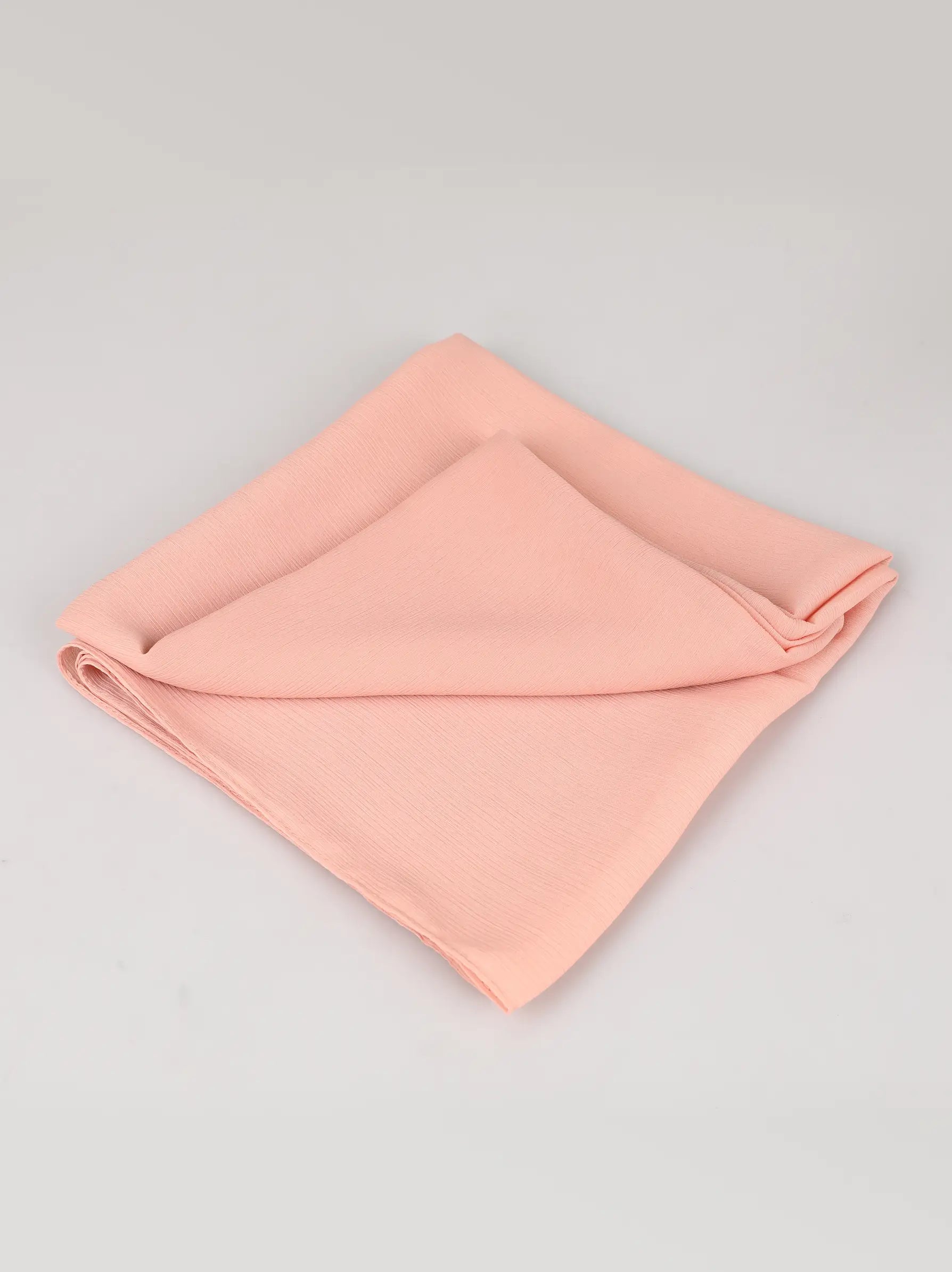 Peach pink hijab