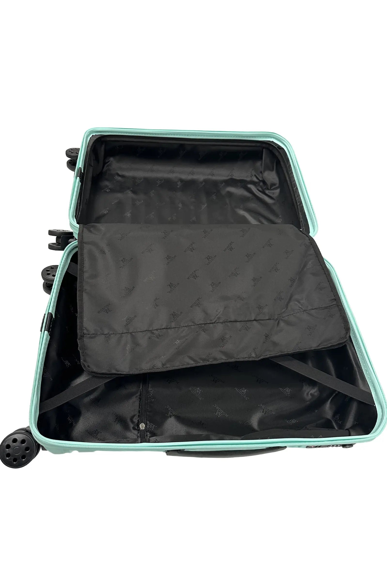 Vanille green medium suitcase