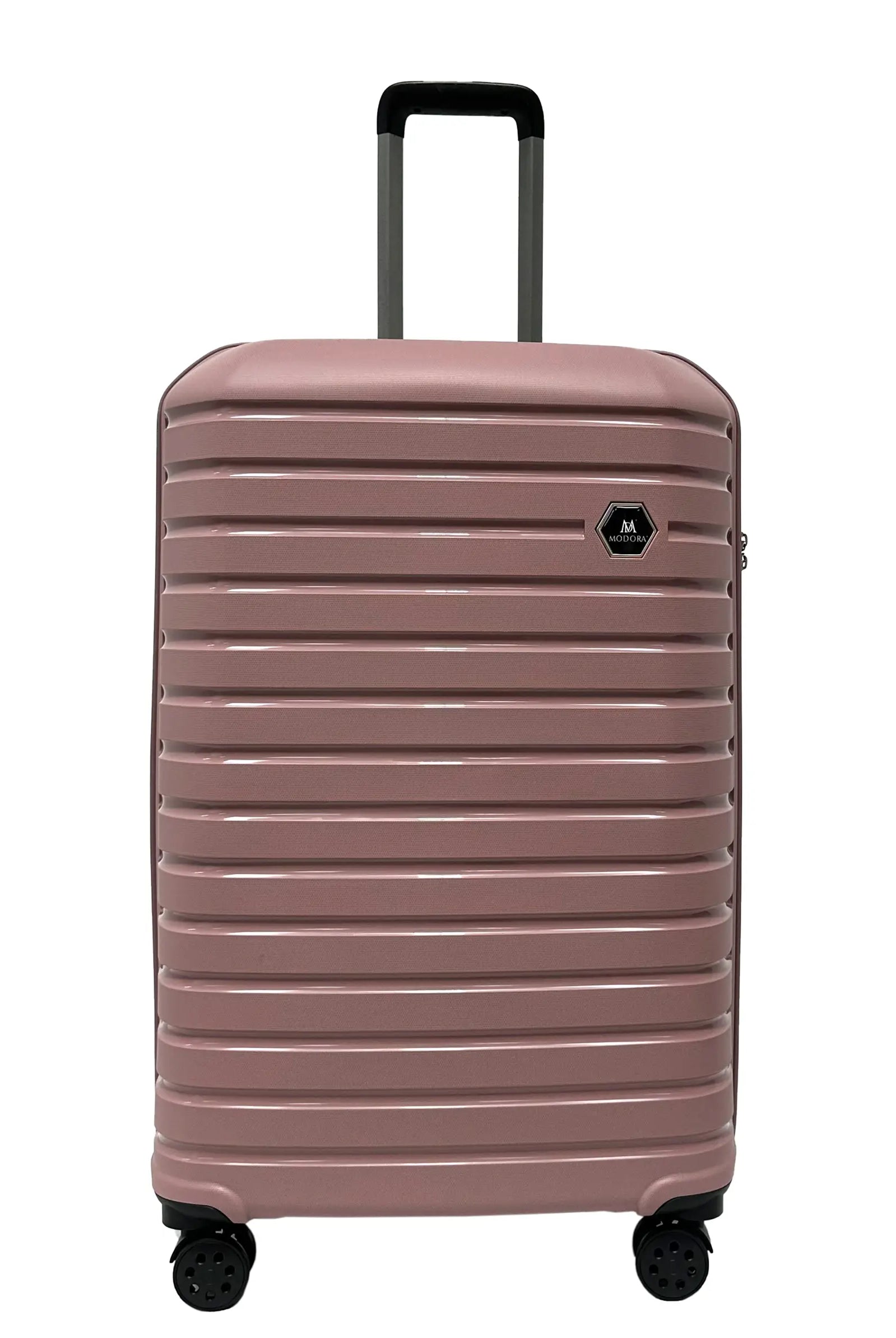 Powder large suitcase with wheels