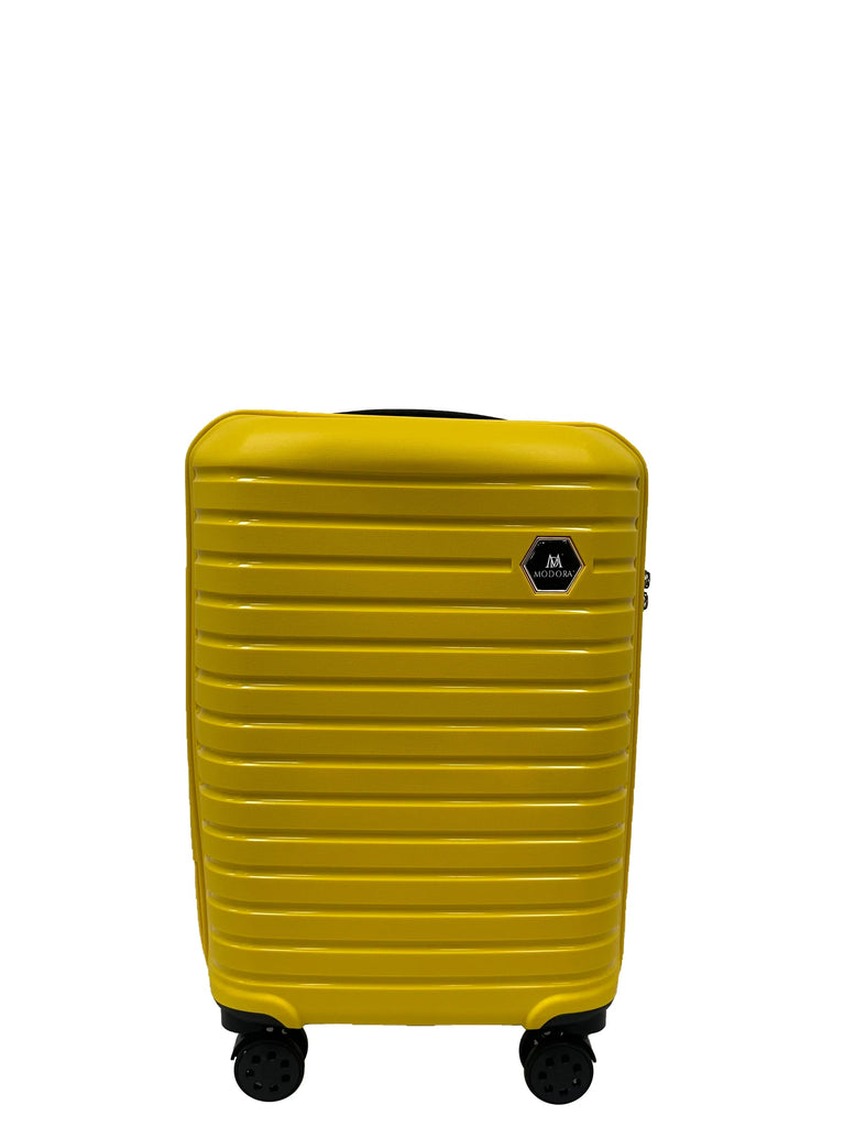 Yellow cabin suitcase