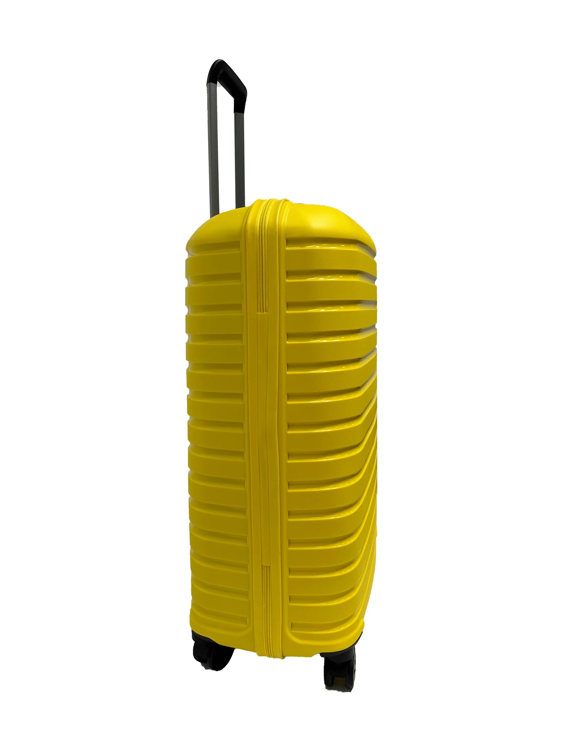 Vanille yellow large suitcase