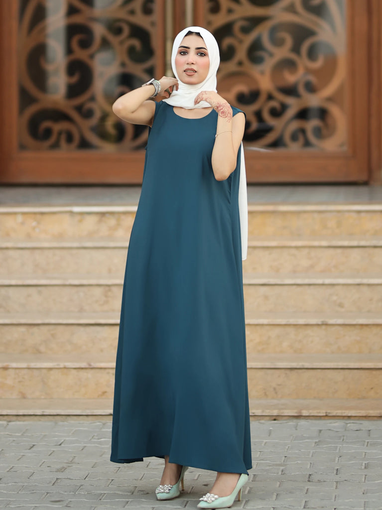 zinc abaya slip dress