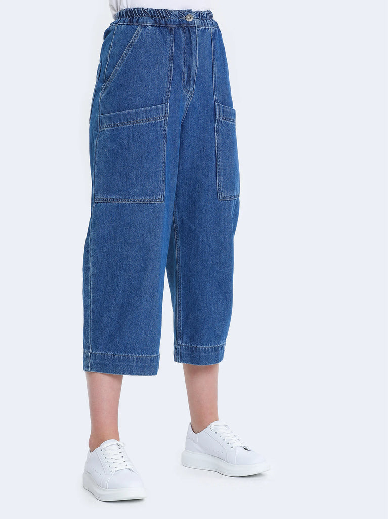 elasticated waist jeans for womens uk