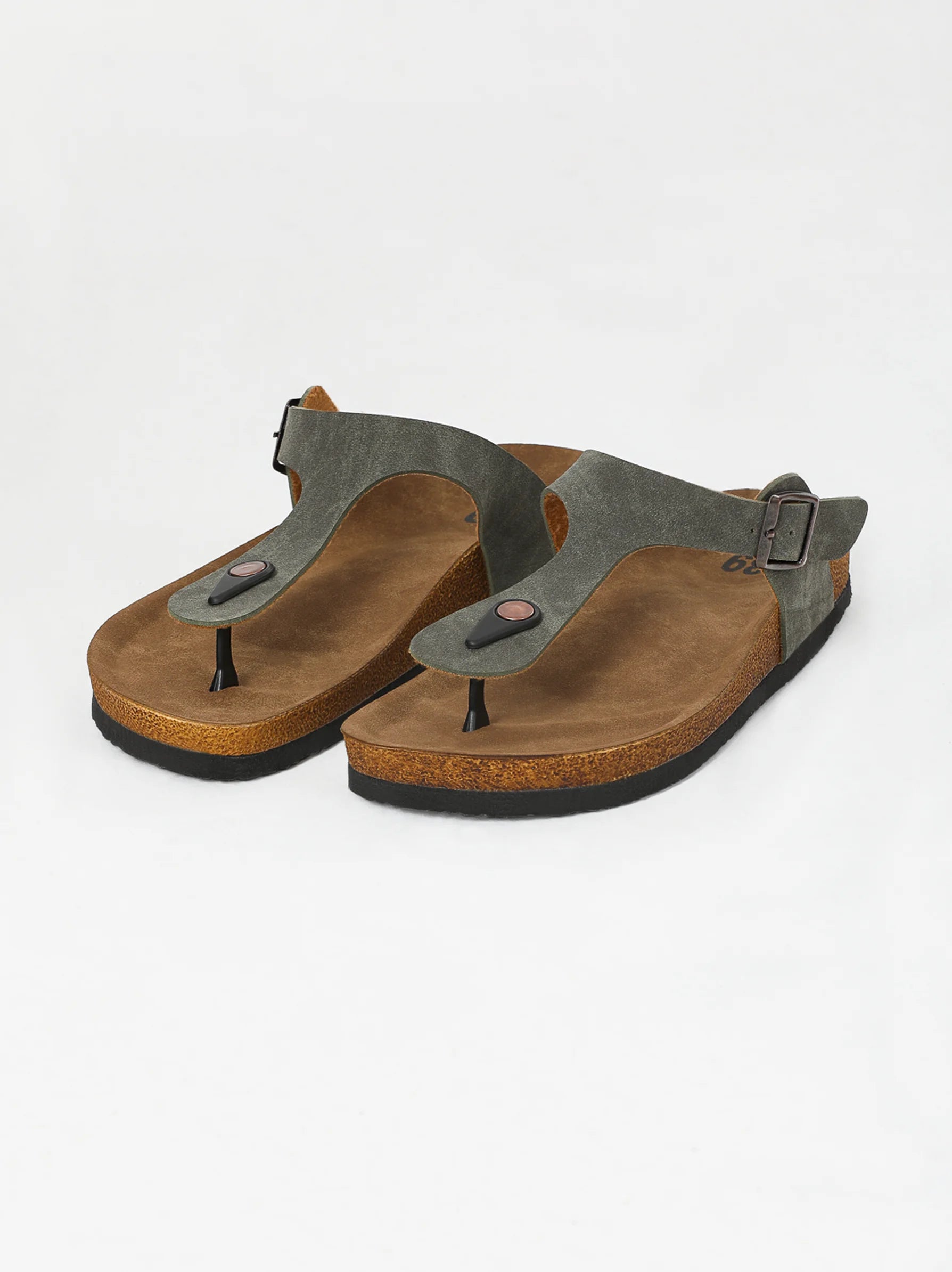 khaki Mules