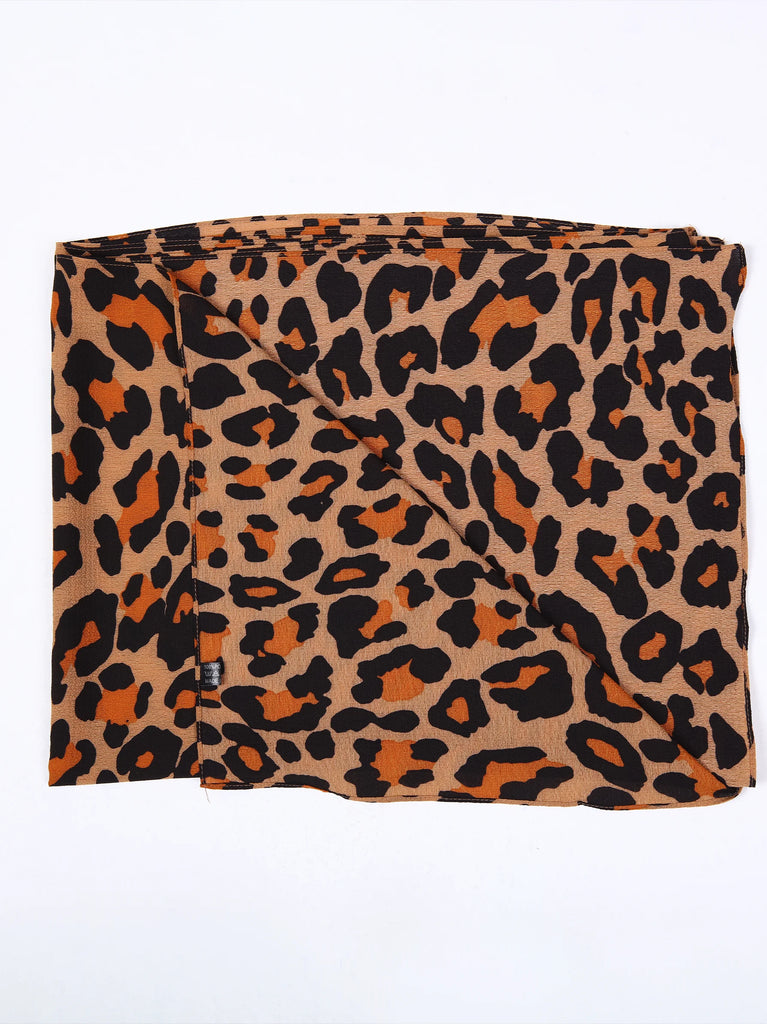 shop leopard print scarf