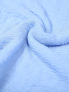 blue crinkle scarf