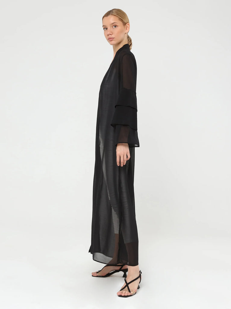 black kimono