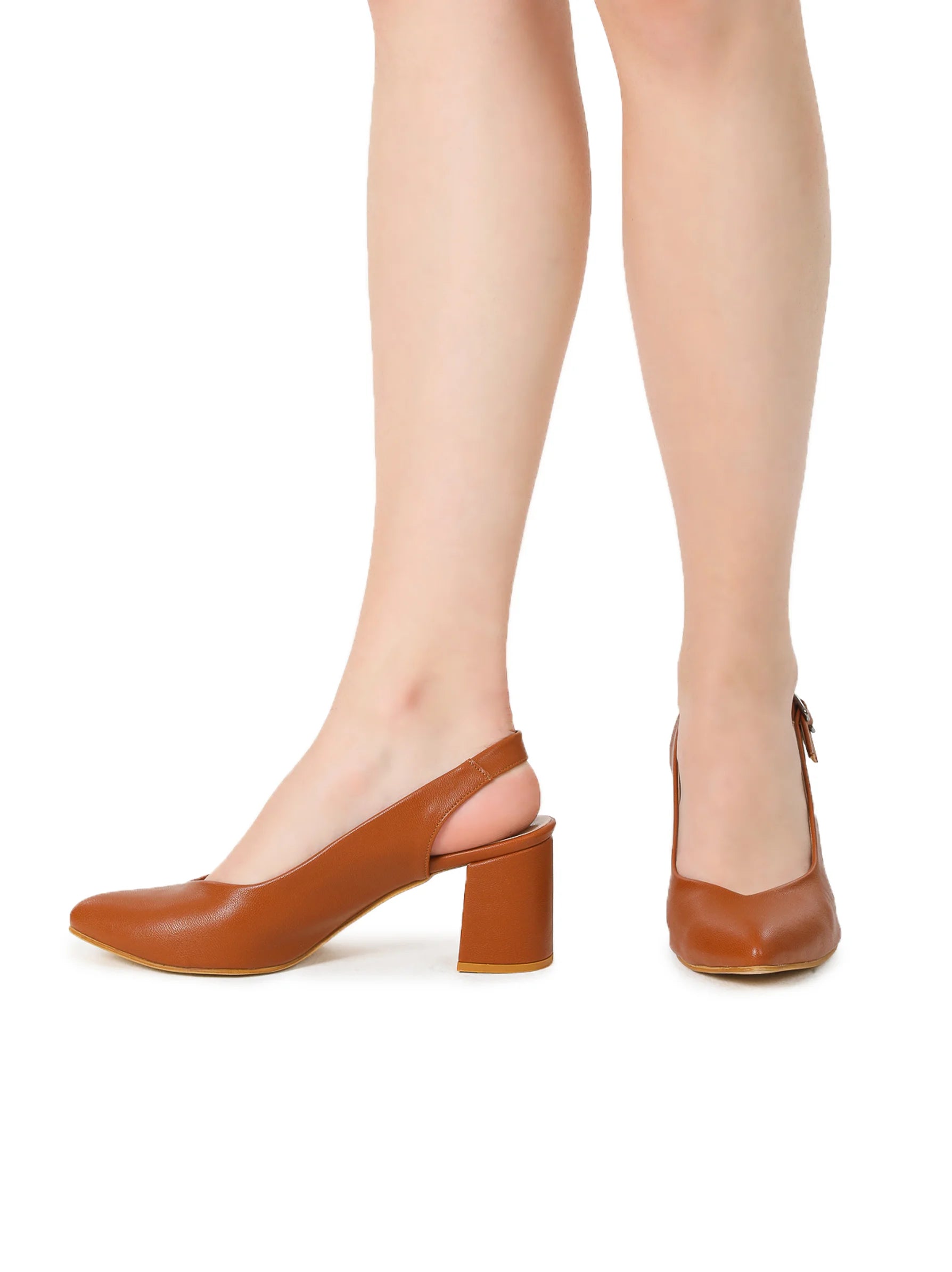brown court shoes mid heel