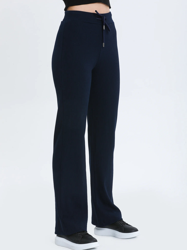 navy joggers for women