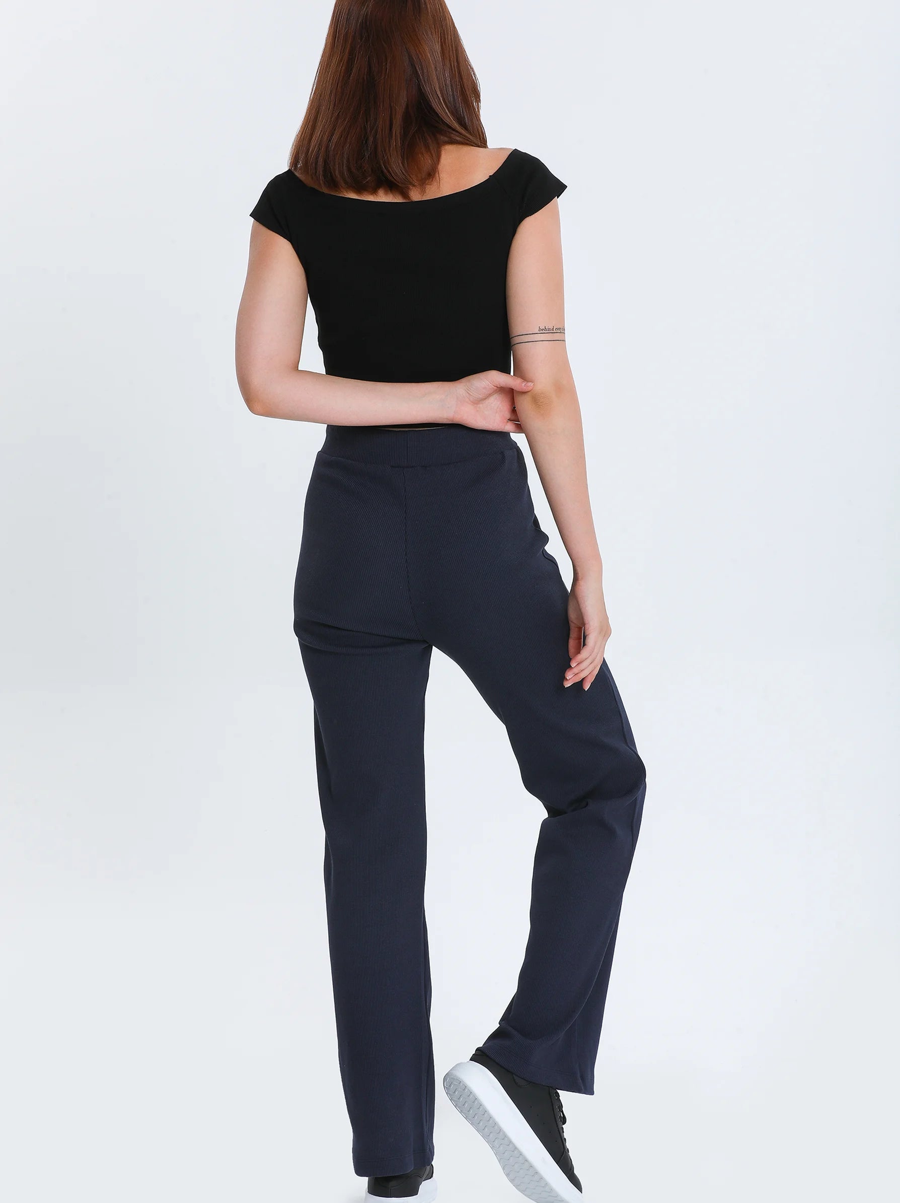 Womens top joggers navy