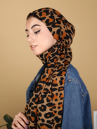 printed chiffon scarf