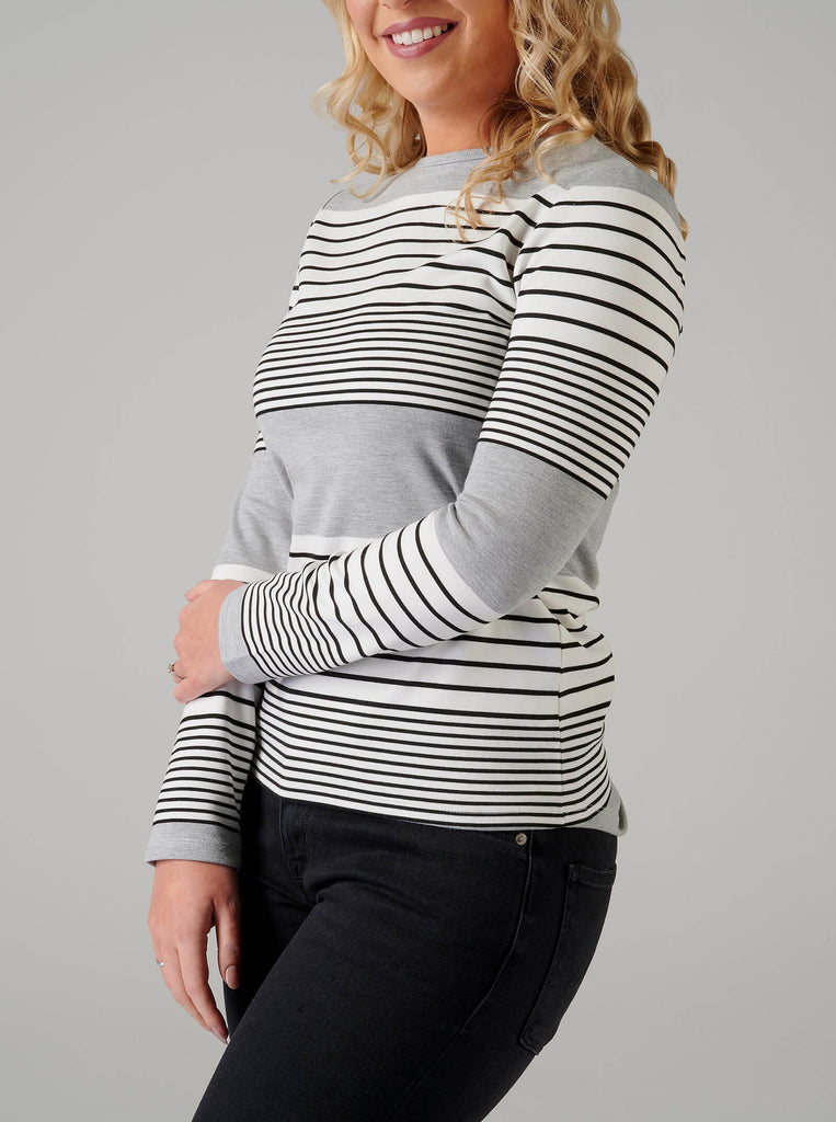 grey top for women