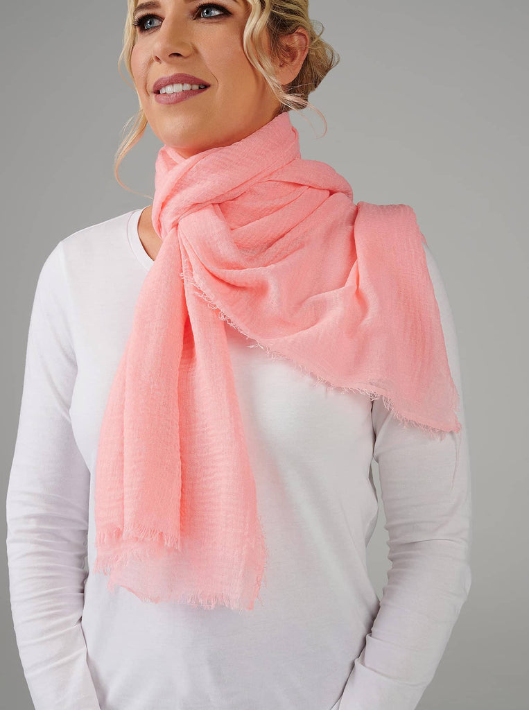 pink colour hijab