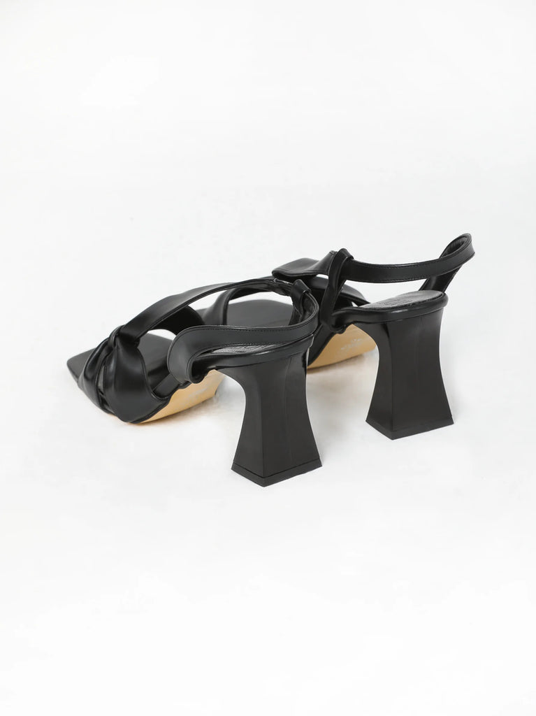 black block heels for women
