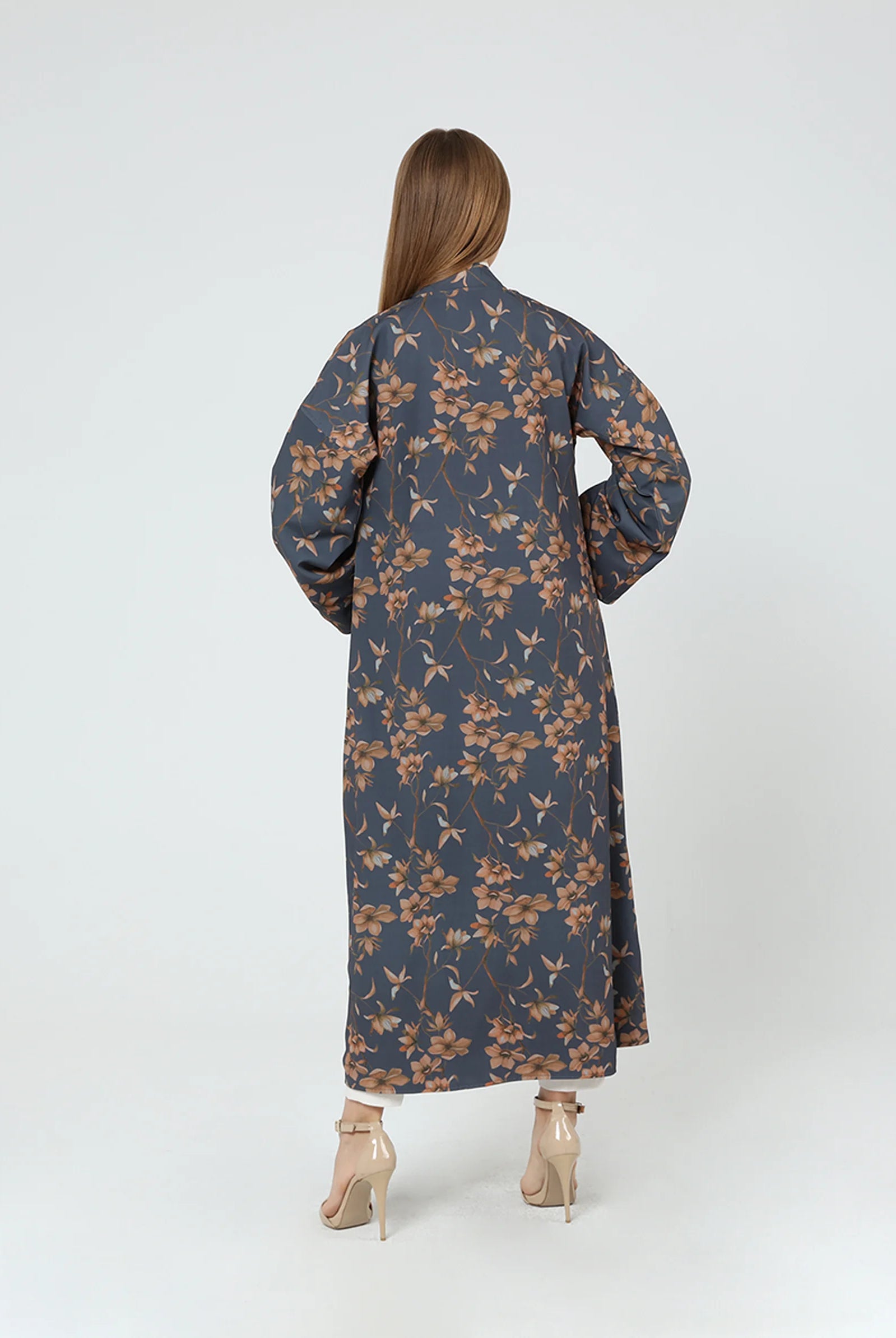 Floral Pattern Kimono