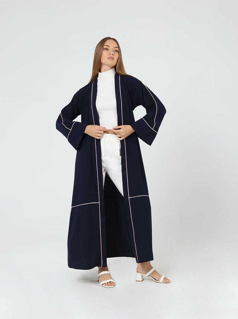 navy blue kimono