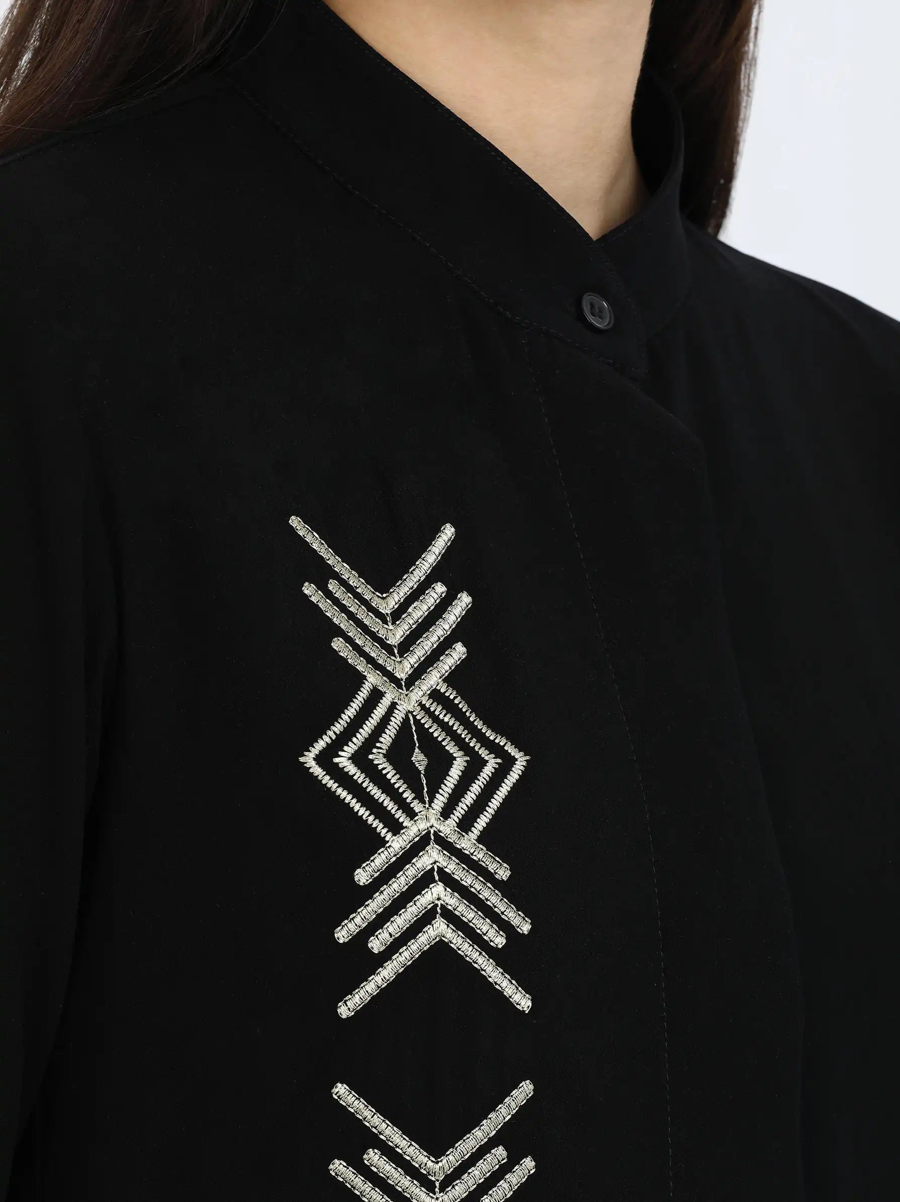 embroidery abaya