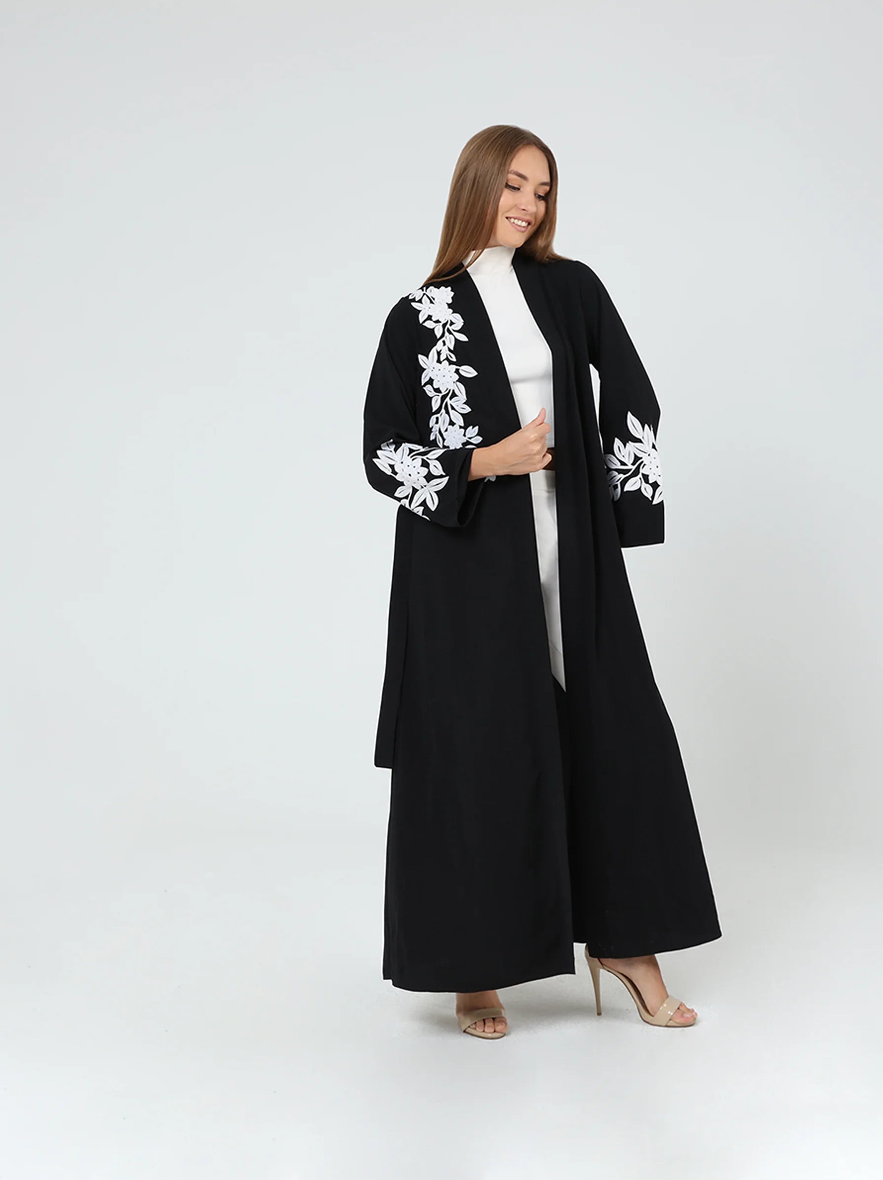 embroidered kimono women