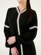 black gown abaya dress uk